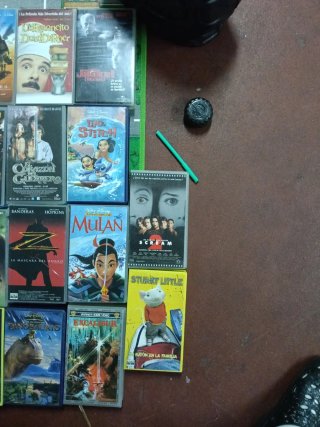 Lote 10 Cintas VHS Películas Varias