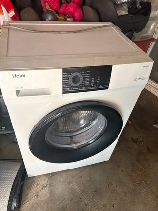 Lavadora Haier Blanca