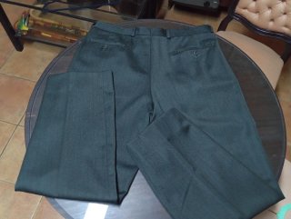 Pantalón de vestir verde oscuro Emilio Tucci
