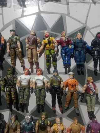 Lote 43 figuras G.I. Joe