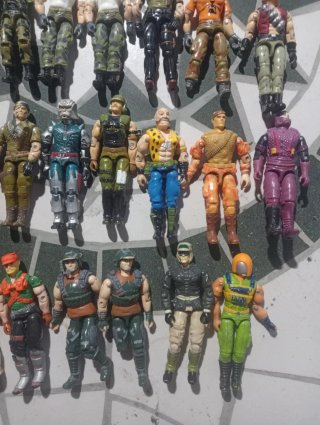 Lote 43 figuras G.I. Joe