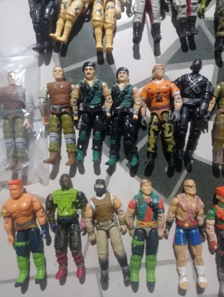 Lote 43 figuras G.I. Joe