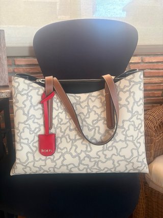 Bolso Tous Original Beige y Marron Nuevo