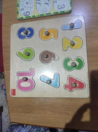 Puzzles de números y animales Goula
