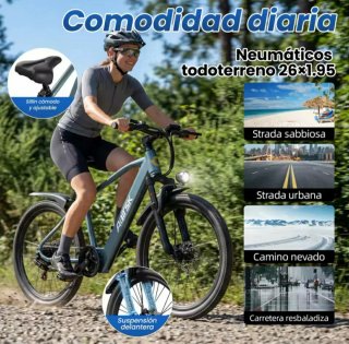 Bicicleta Eléctrica 26" 250W (NUEVA A ESTRENAR)