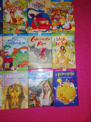 Pack de libros de susaeta.