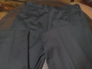 Pantalón vestir gris oscuro Emilio Tucci