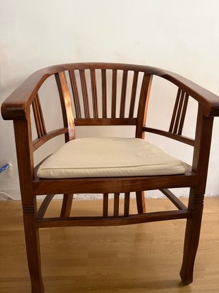 Sillón Colonial Madera Maciza