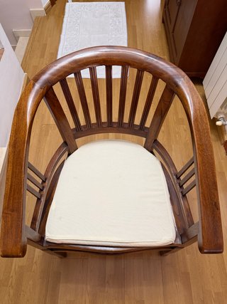 Sillón Colonial Madera Maciza