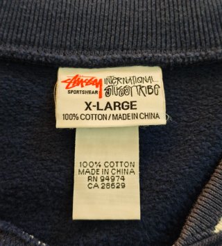 Chaqueta Stüssy Universitaria Azul Talla XL