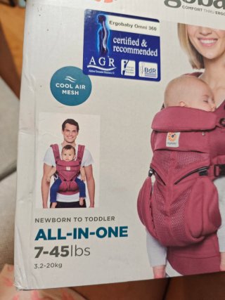 Mochila Ergobaby Omni 360 Cool Air Mesh