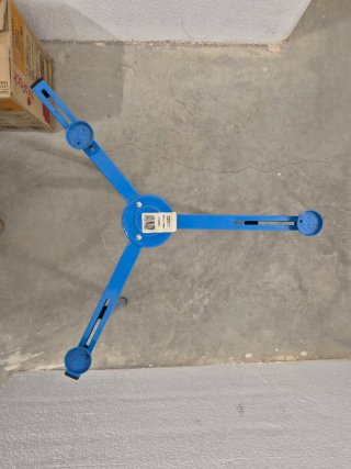 Rosco de gas con trípode