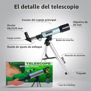 Telescopio Astronomico Zo Refractor
