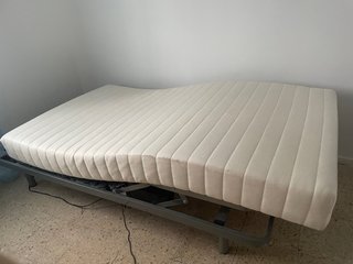 Cama articulada + colchón 105 cm