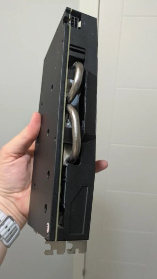 Tarjeta Gráfica RX580 AMD con Fallo