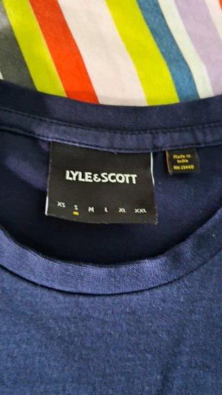 Maglietta Lyle & Scott Blu