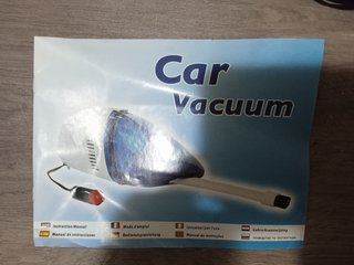 Aspiradora Coche 12V Portátil