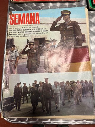 6 revistas sobre la famil Real Juan Carlos y Sofia