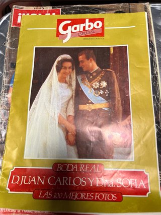 6 revistas sobre la famil Real Juan Carlos y Sofia