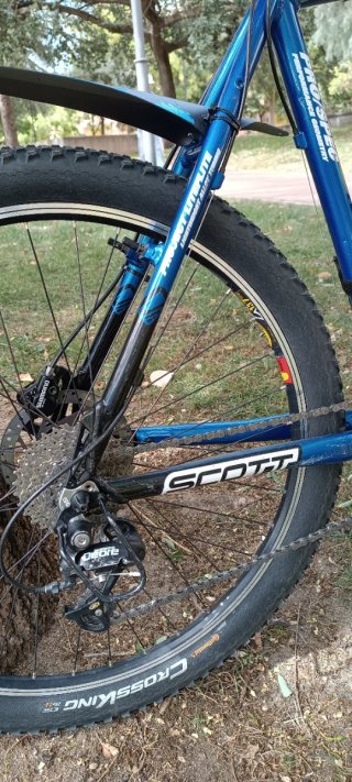 Bicicleta Scott Monster Gravel Azul