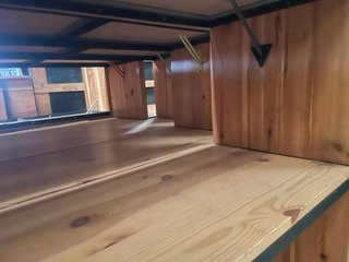 Bancos de madera maciza de pino