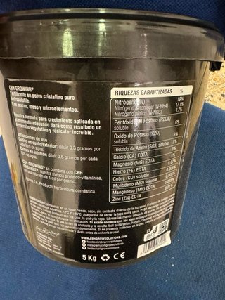 GROWING CBH NUTRIENTS - Abono 4 en 1