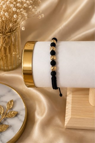 Pulsera Balines Oro 18k