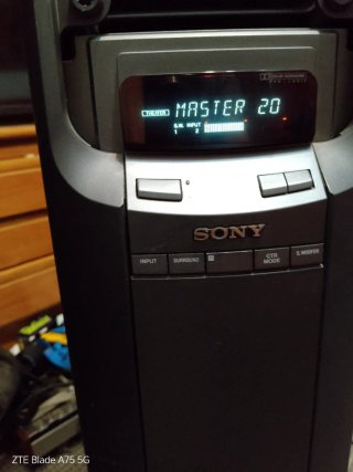 Altavoces Sony Sava-27 Activos. Años 90s.