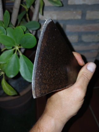 Hacha 1,3 kg. antigua restaurada
