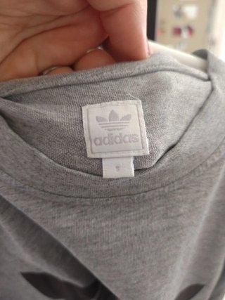 Camiseta Adidas Gris Talla S