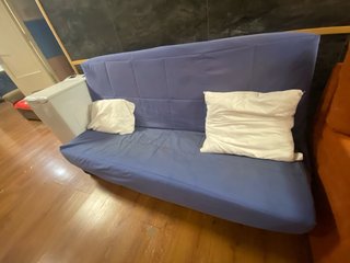 Sofá Cama Azul