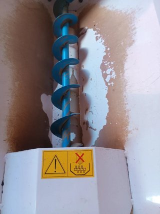 Despalilladora estrujadora de uva