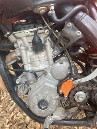 KTM SXF 250 Enduro/Motocross Naranja/Blanco