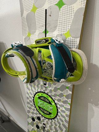 Tabla Snow Burton Blender + Fijaciones