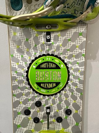 Tabla Snow Burton Blender + Fijaciones