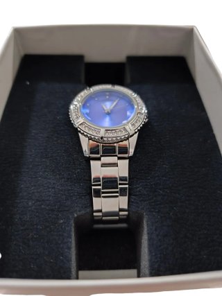 Orologio Meridien donna zirconi blu