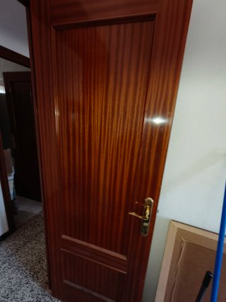 Puerta de madera interior