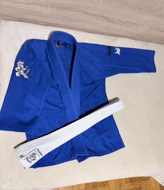 Kimono BJJ niño azul talla M3