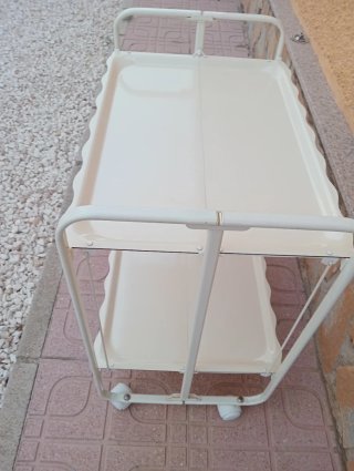 Carrito camarera vintage plegable