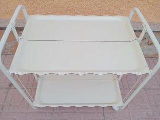 Carrito camarera vintage plegable