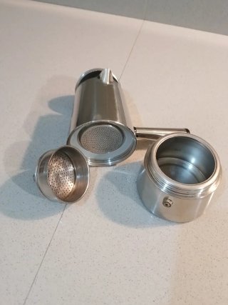 Caffettiera Acciaio Inox 4 Tazze