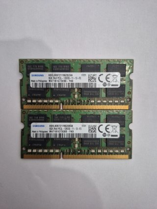 16GB-DDR3L / 1600MHz Samsung