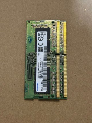 2X MEMORIA RAM 8GB DDR4 3200MHZ