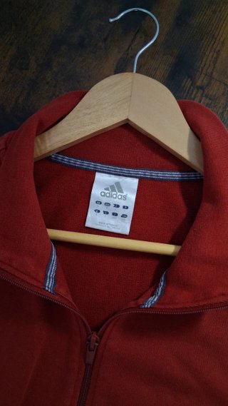 Chaqueta Adidas Vintage Roja Talla L