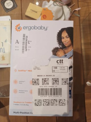 Mochila Ergobaby Adapt Portabebés 2026 con funda
