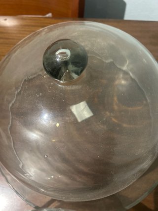 2 Expositor de cristal para Bar