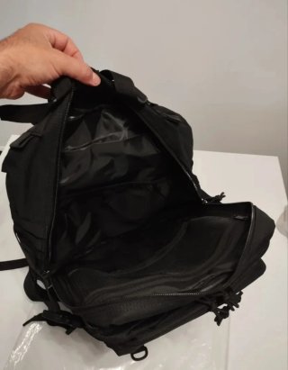 Mochila Táctica 45L Negra-Molle