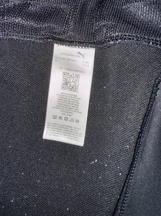 Sudadera Puma Negra con Cremallera y Capucha
