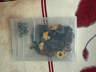 Kit Pendientes Madera Abejas y Miel