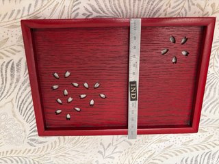 Bandeja de madera pequeña 15*21 cm